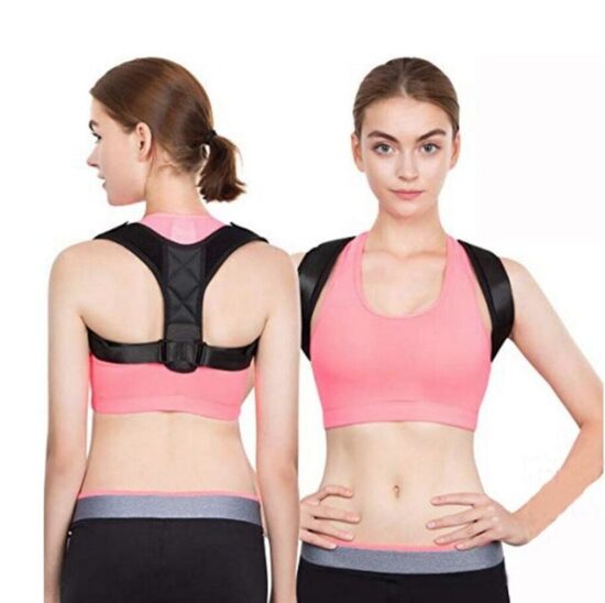 Laikysenos korektorius, juodas